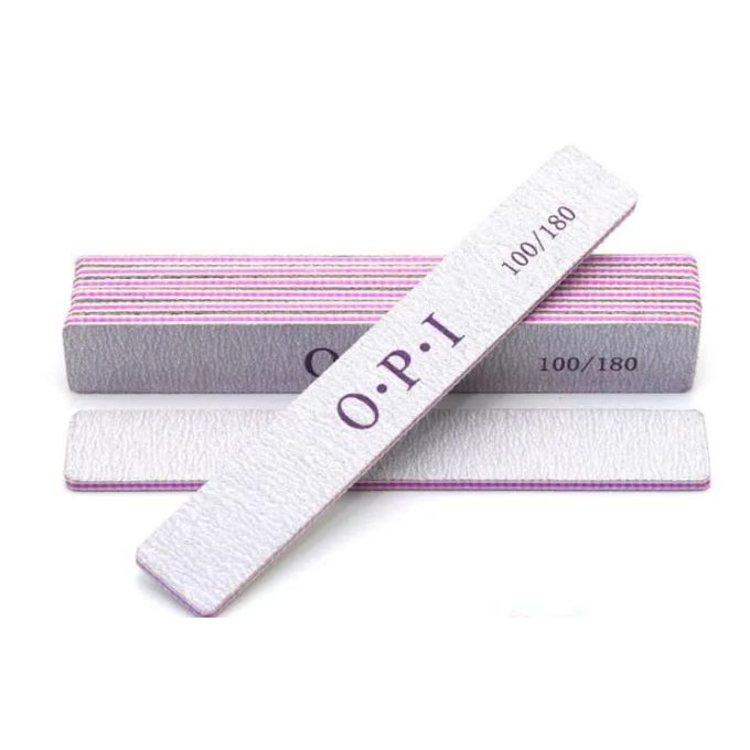 Lot de 24 limes à ongles double face OPI