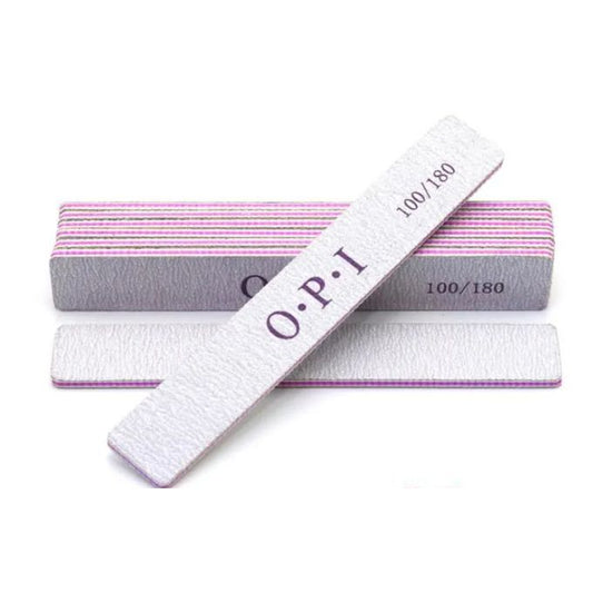 Lot de 24 limes à ongles double face OPI