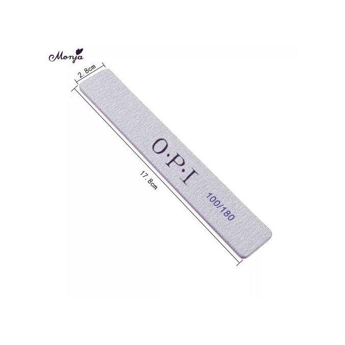 Lot de 24 limes à ongles double face OPI