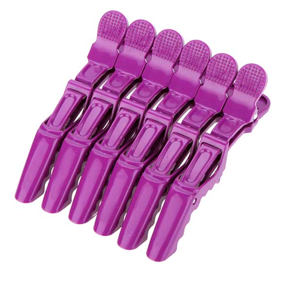 Lot de 10 Pinces à Cheveux Crocodiles