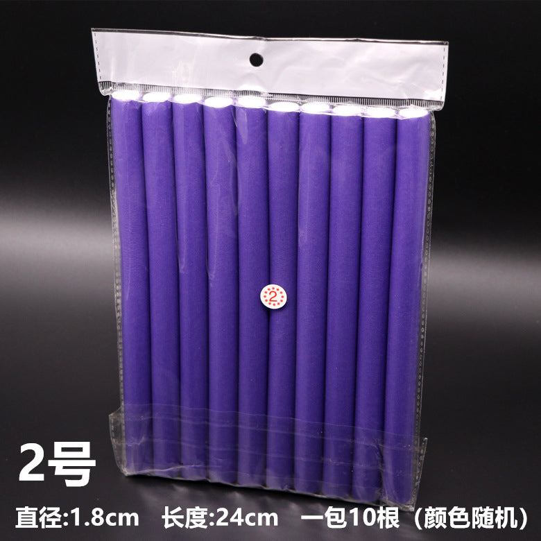 Lot de 10 bigoudis flexibles