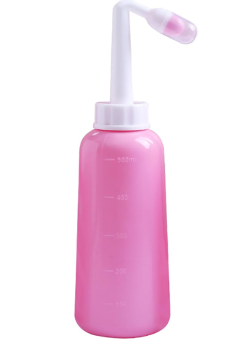 Pulvérisateur intime portable 500ml – Bidet de voyage pratique pour hygiène intime, soins post-partum