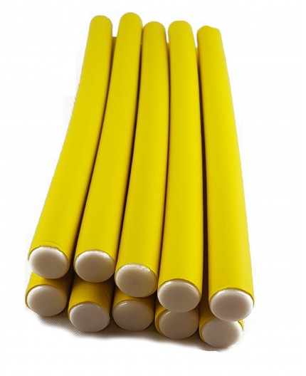Lot de 10 bigoudis flexibles