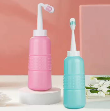 Pulvérisateur intime portable 500ml – Bidet de voyage pratique pour hygiène intime, soins post-partum