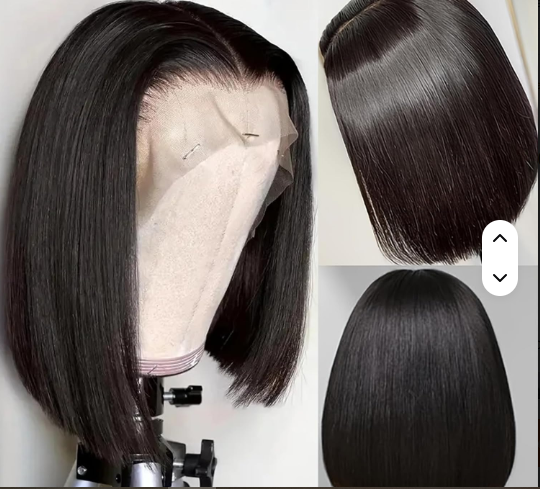 Perruque lili avec lace frontal  10 pouces