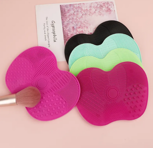 Tapis de nettoyage pour pinceaux de maquillage en silicone