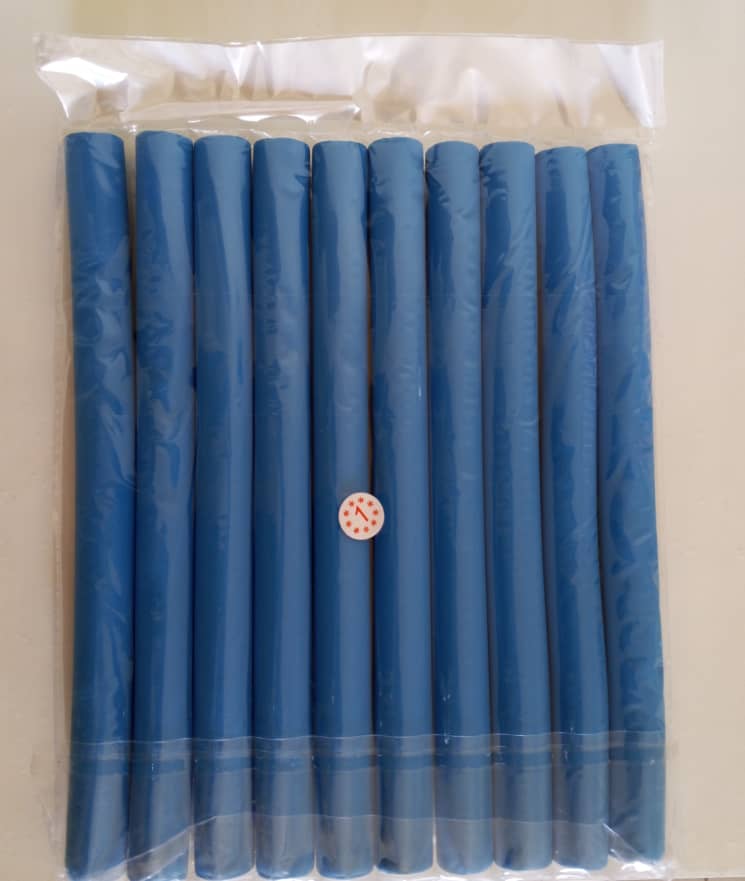 Lot de 10 bigoudis flexibles