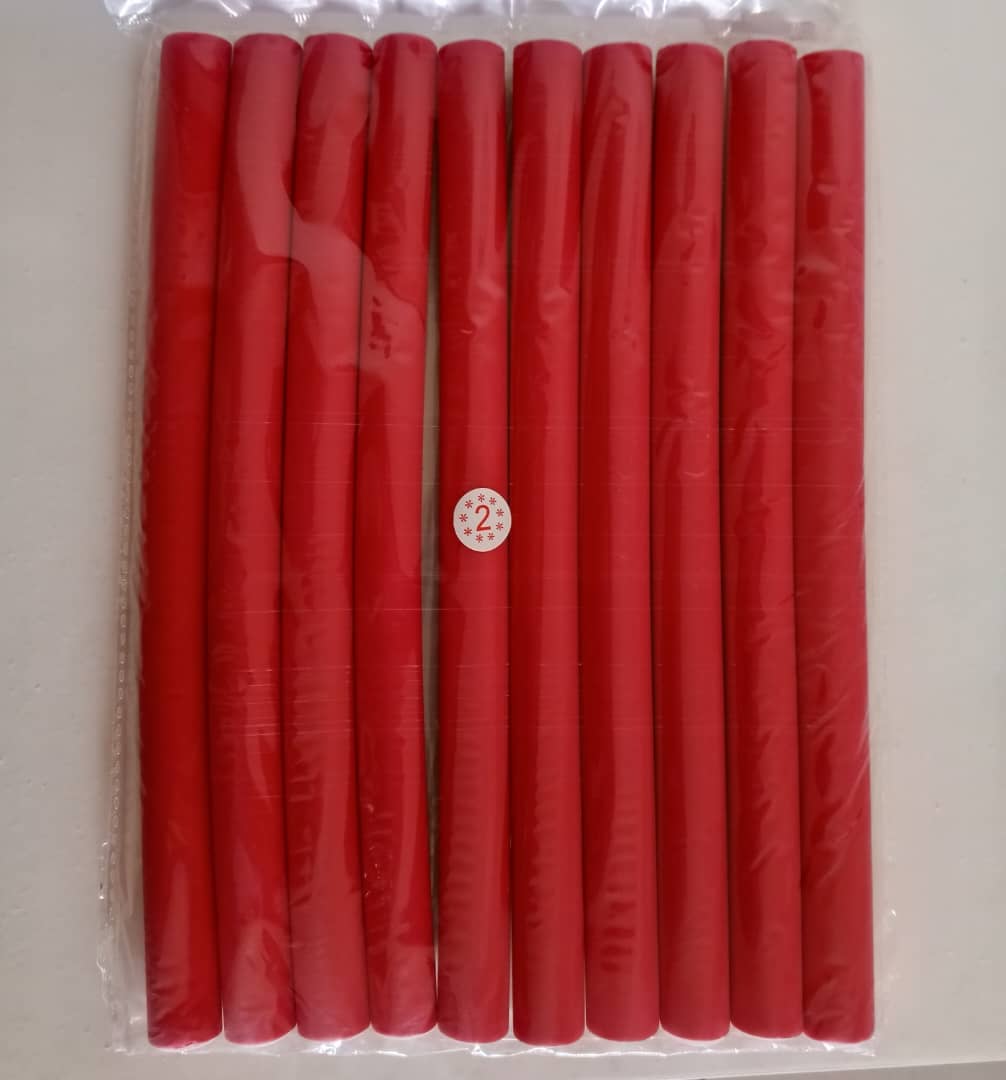 Lot de 10 bigoudis flexibles