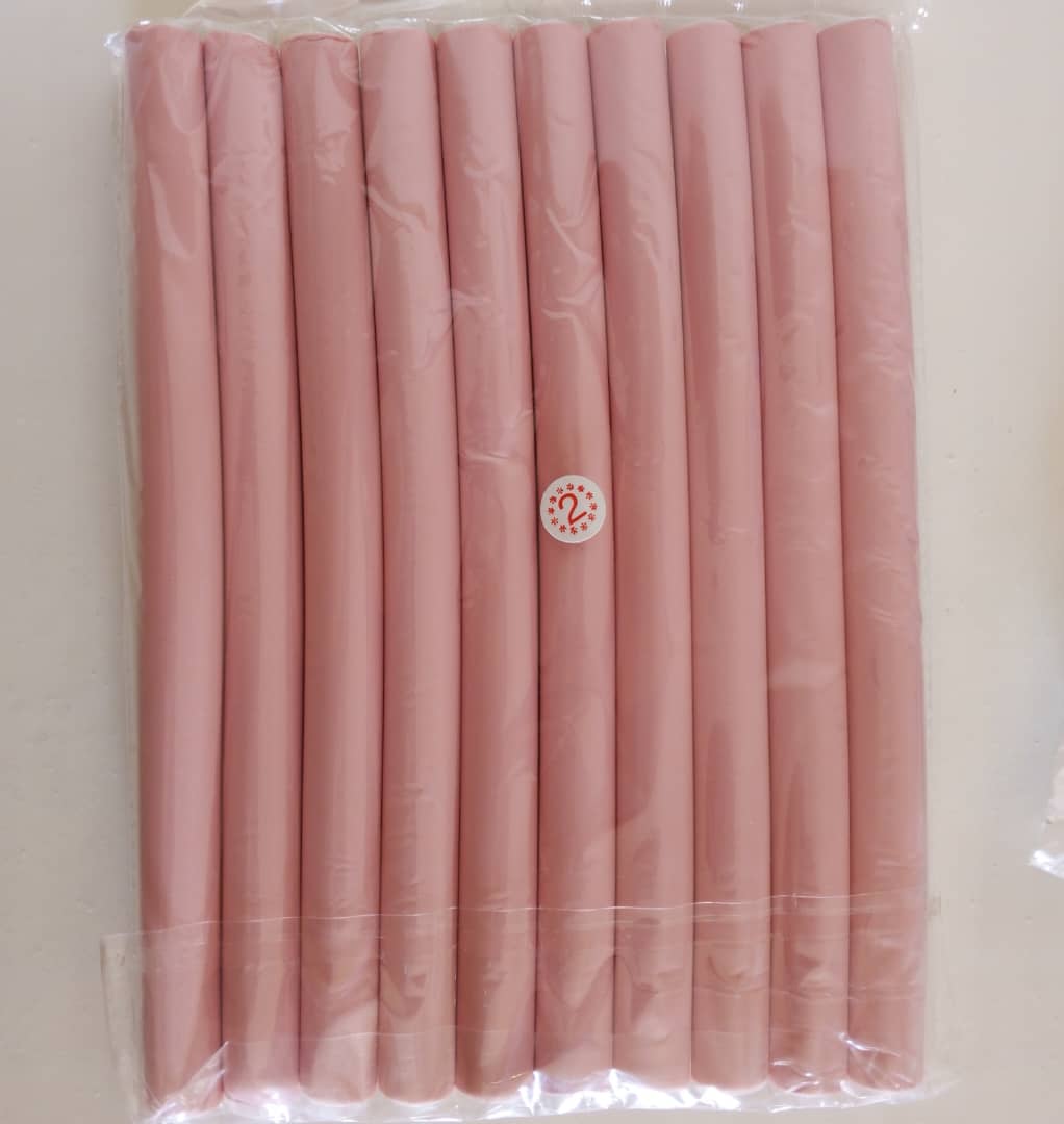 Lot de 10 bigoudis flexibles