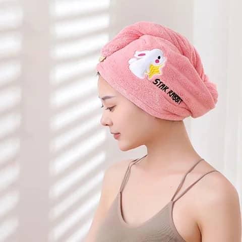 Serviette cheveux 100% microfibre